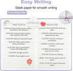 SUQJOY Lined Journal Notebooks for Writing, 100 GSM Thick Paper, 1 Pack Hardcover Notebooks, A5 College Ruled Notebook, Journaling Notebook for School/Travel/Office (Purple- 1 Pack)