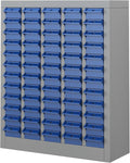 Exerock 60 Drawer Tool Storage Cabinet with ABS Drawers, Bolt and Nut Organizer Parts Box, Hardware Shelving Unit for Garage and Workshop