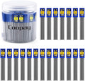 Coopay 600 Pieces Lead Refills 0.7 mm HB Break Resistant Mechanical Pencil Refills, 12 Pack Per Tube, 50 Tubes(0.7 mm)