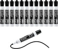 SUQJOY Dry Erase Markers, Chisel Tip Whiteboard Marker, Low Odor Thick Dry Markers, 12 Bulk Black Color Markers for office.