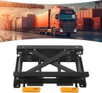 HIPUDNLM Car Seat Height Adjuster,2.76-5.12 Inches Lifting Height Car Seat Lifter Bracket by Hand Pedals,Truck Seat Lifting Base for RVs,Commercial Vehicles,Vans
