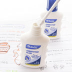BAZIC Products Correction Fluid (0.7oz/20 ml), Foam Brush Applicator, Corrections Pen, White Out Liquid, Total 576-Count