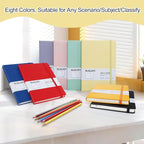 SUQJOY Lined Journal Notebooks for Writing, 100 GSM Thick Paper, 1 Pack Hardcover Notebooks, A5 College Ruled Notebook, Journaling Notebook for School/Travel/Office (Yellow- 1 Pack)