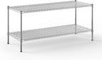 Regal Altair 24" Deep x 60" Wide x 27" Height Wire Shelving Kit | 2-Tier | NSF Commercial Storage Rack Unit