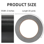 ROSEUP Duct Tape Heavy Duty Waterproof, 2 Inch x 1080 Yards, Strong Adhesive Black Duct Tape Bulk for Indoor Outdoor Repairs, Tear by Hand, (36 Pack)