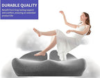 Pubemy SupremeComfort X-Large Gel Infused High Density Foam Seat Cushion for Office Chair, Kitchen Chair, Car Seats- Elevate Your Seating Experience -Pressure Sore and Tailbone Pain Relief
