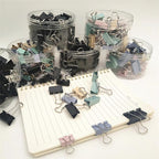 304 PCS Assorted Sizes Binder Clips Paper Clamps Including Large,Medium,Small Colored Paper Clips for Office Supplies Home School