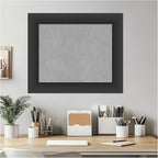 Amanti Art Black Framed Magnetic Board 21x25 Small Vision Board for use with Magnets, 100% Metal Sheet to Display Items as Office Decor or for Home Organization in mudroom, Kitchen or Kids Room