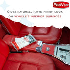ProWipe Car Cleaning Wipes - Car Interior Cleaner, Dashboard Cleaner, 2x40-80 Count, Residue-Free Wipes for Interior Surfaces, From Dashboard to Leather Seats, Must Have Accessories