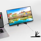 Kado Tablet Stand for Portable Monitor, Adjustable Tablet Holder Foldable, iPad Accessories for Office Compatible with Kindle, Switch, Surface Pro, iPad Pro/Air/Mini, iPhone Pro/Max/Plus
