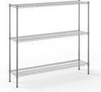 Regal Altair 14" Deep x 60" Wide x 54" Height Wire Shelving Kit | 3-Tier | NSF Commercial Storage Rack Unit