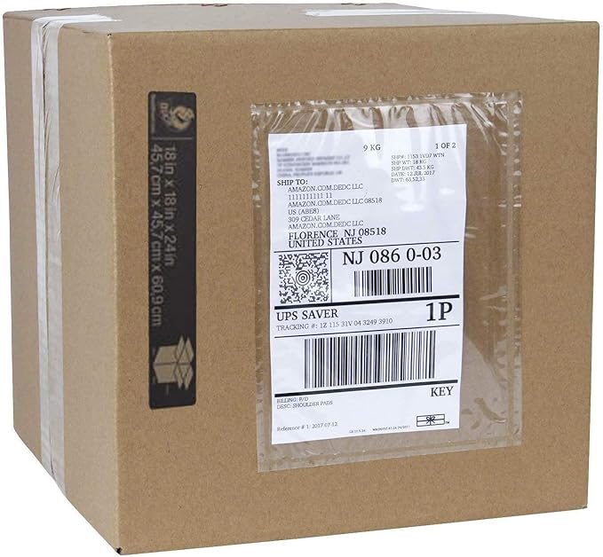 Packing List Envelopes, Clear 6” x 9” Self Adhesive Shipping Labels Envelope Pouches 2000 pack