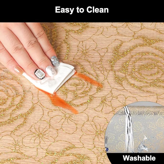 Cooyes Shelf Liner – Premium Non-Adhesive Cabinet & Drawer Liner for Kitchen – Waterproof Shelf Paper with Modern Pattern – Durable EVA Cabinet Mat – Easy to Cut （17.5" W x 197" L）