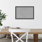 Amanti Art Black Framed Magnetic Board 13x19 Small Vision Board for use with Magnets, 100% Metal Sheet to Display Items as Office Decor or for Home Organization in mudroom, Kitchen or Kids Room