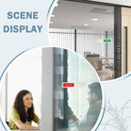Conference Room Sign,In Session Session Out Privacy Sign for Office Conference Meeting Home,Meeting in Progress Slider,Meeting in Session Indicator Tells Whether Room Vacant or Occupied,7'' x 1.5'' - Stainless Steel,Silver