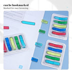 Golcellia 3 X 300 Tablets, Transparent Sticky Notes, Page Markers, Book Tabs, Sticky Note Tabs, Sticky Tabs, Page Tabs, Label Stickers, Arrow Flags, Pop-up Page Flags