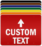 Custom Arrow,Custom Directional Sign, Up Arrow,36x48 Inches, Reflective, Rust Free DiBound, Fade Resistant, Made in USA by My Sign Center