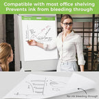 Sticky Easel Pad, Anchor Chart Paper, Our Sticky Easel Pads measure 13 x 17 inches, Featuring Self-stick Chart Paper Designed with Exceptional Adhesion Perfect for Teachers, Professionals, and Educators Alike, 30 Sheet/Pad, 3 Pads (1, White)