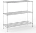 Regal Altair 21" Deep x 60" Wide x 54" Height Wire Shelving Kit | 3-Tier | NSF Commercial Storage Rack Unit
