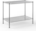 Regal Altair 24" Deep x 42" Wide x 34" Height Wire Shelving Kit | 2-Tier | NSF Commercial Storage Rack Unit