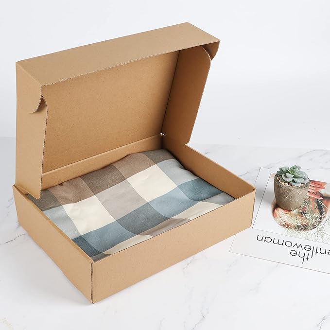 PHAREGE 12x9x3 inch Shipping Boxes Bulk 20 Pack Brown, Tab Lock Tuck Top Mailer Boxes for Packaging Small Business, Medium Cardboard Gift Boxes for Wrapping Mailing Present