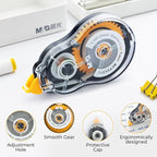 M&G 39.3 Feet Correction Tape, 12 Pack Correction Tape, Easy to Use Applicator for Instant Corrections,Office Products, Total 472FT/144M