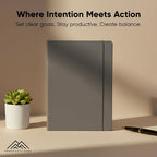 Undated, 2026 Planner, 8.5" x 11" - The #1 Productivity Planner to Achieve Your 2026 Goals - Planner 2026-2027 by PRODUCTIVITY STORE (A4, GREY)