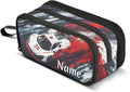 BOENLE Custom Racing Car Truck Pencil Case Box Boys Girls Personalized Name Large Pencil Pouch Stationery Pen Bag Organizer for Kids Adults School Office
