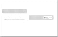 ComplyRight Moisture-Seal Double-Window Envelopes for 4-Up Box W-2 Forms, Diagonal Seam, 9" x 5-5/8", Pack of 100 Tax Mailer Envelopes