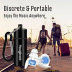 Hearprotek Concert Ear Plugs, 2Pairs Reusable high Fidelity Musician Ear Plugs for Concerts Loud Music-Noise Reduction Ear Protection earplugs for Rave,Festival,Music,Tinnitus Relief