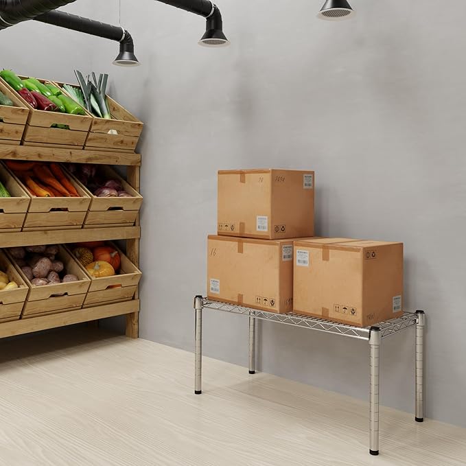 Regal Altair 14" Deep x 30" Wide x 14" Height Wire Shelving Kit | 1-Tier | NSF Commercial Storage Rack Unit
