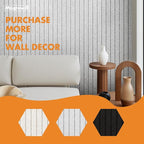 Cork Board Tiles for Wall with Push Pins, Removable 36" x 24" Slat Bulletin Board Sets, Adhesive Pin Board | Magrowill 6 Packs Felt Panels for Office Home Classroom Dorm Interior Wall Decor, Silver