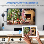 AIMIBO Wireless HDMI Transmitter and Receiver 4K, 2.4 & 5G, Plug & Play HDMI Wireless Extender Smooth Casting Video/Audio for Laptop, PC, Cable Box, Camera, Blu-ray, DVD to Monitor, Projector, HDTV