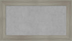 Amanti Art Grey Framed Magnetic Board 16x28 Small Vision Board for use with Magnets, 100% Metal Sheet to Display Items as Office Decor or for Home Organization in mudroom, Kitchen or Kids Room