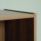 Sauder Beginnings 3-Shelf Bookcase, Bookshelf with Adjustable Storage Shelves, in Summer Oak