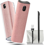 WALRFID 2 Pack Screen Cleaner Spray and Wipe, Computer Laptop Cleaning Kit for Electronic iPad, iPhone, Cellphone, Monitor, MacBook Pro, Car Display, Tablet, TV Flat Screens, Pink