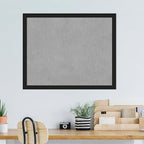 Amanti Art Black Framed Magnetic Board 35x43 X-Large Vision Board for use with Magnets, 100% Metal Sheet to Display Items as Office Decor or for Home Organization in mudroom, Kitchen or Kids Room