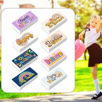 Dunzoom 100 Pcs Inspirational Pencil Erasers Bulk for Kids Fun Motivational Eraser School Supplies Back to School Office Supplies for Classroom Office Teacher Artists (Boho)