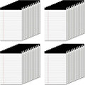 Nichela 5" x 8" Note Pads 48 Pack of Legal Pads 30 Sheets Notepad College Ruled Small Writing Pads Perforated Pages Paper Pads 80GSM Heavyweight Paper Note Pads for Home, Office, or School