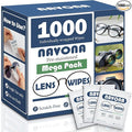 1000 Count Lens Wipes for Eyeglasses – Pre-Moistened, Individually Wrapped Eyeglass Cleaning Wipes – Scratch-Free, Streak-Free Glasses Cleaner Wipes for Sunglasses & Camera Lens – Bulk Pack