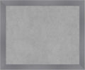 Amanti Art Grey Framed Magnetic Board 18x22 Small Vision Board for use with Magnets, 100% Metal Sheet to Display Items as Office Decor or for Home Organization in mudroom, Kitchen or Kids Room