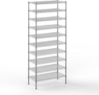 Regal Altair 18" Deep x 36" Wide x 86" Height Wire Shelving Kit | 10-Tier | NSF Commercial Storage Rack Unit