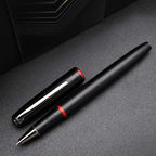 czxwyst Picasso 916 Malage Fountain Pen Original Box New Version (Dawn Red, Ultrafine Accounting EF Nib)
