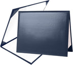 Diploma Cover 8.5” x11” Diploma Holder of Graduation Leatherette Padded Certificate（Tent Style),5-Pack