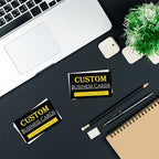 Custom Business Cards Personalized Business Cards for Small Business 300gsm Matte Paper Front & Back Sides Printed 3.5" x 2" - Custom Business Cards1