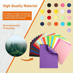 100 Sheets 20 Assorted Colors Cardstock 8.5 x 11 Craft Paper, 200gsm/75lb Heavyweight Paper Card Stock for DIY Cards Making, Wedding Invitations, School Scrapbooking, Party Decorations