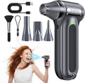 ZARIMI Electric Compressed Air Duster, 170000RPM High-Speed Cordless Air Blower with Rechargeable Battery for Keyboard, PC & Electronics Car Cleaning, Reusable Canned Air Alternative