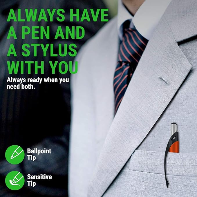 Personalized Pens With Custom Logo or Text-350 Pack Bulk-for Businesses, Parties, and Events, 2 in 1 Ballpoint Pen & Capacitive Stylus for Touchscreen Devices, Click Action, Black Ink, Purple