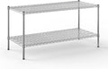 Regal Altair 24" Deep x 54" Wide x 27" Height Wire Shelving Kit | 2-Tier | NSF Commercial Storage Rack Unit