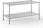Regal Altair 24" Deep x 54" Wide x 27" Height Wire Shelving Kit | 2-Tier | NSF Commercial Storage Rack Unit